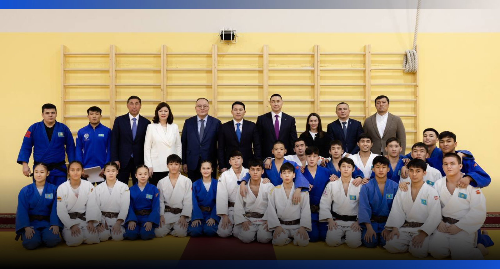 Image for Дзюдо в школах - сеть школьных залов по дзюдо открывается в Казахстане